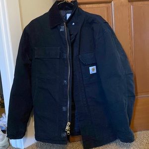 Carhartt RN 14806 Blk Jacket size Small w/LOGO